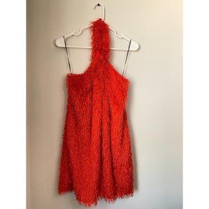 Open Back Red Zara Dress